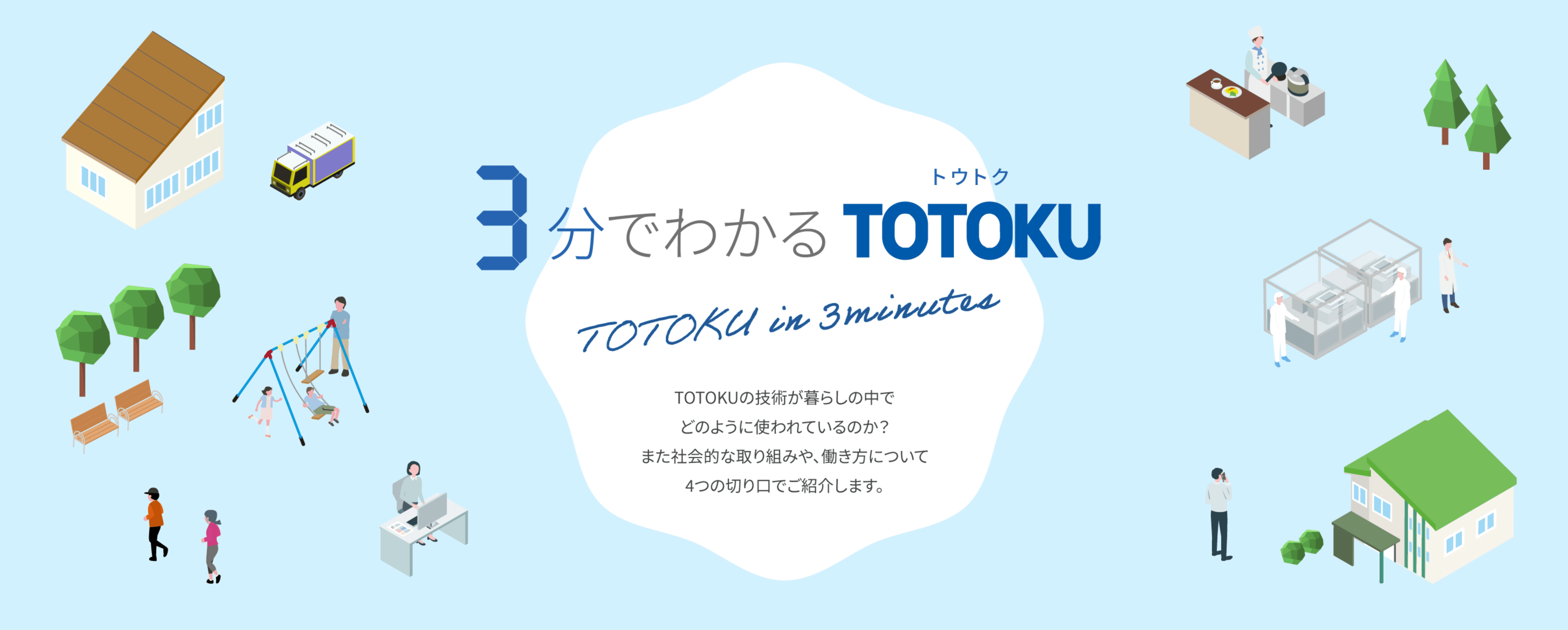 メイン画像：３分でわかるTOTOKU